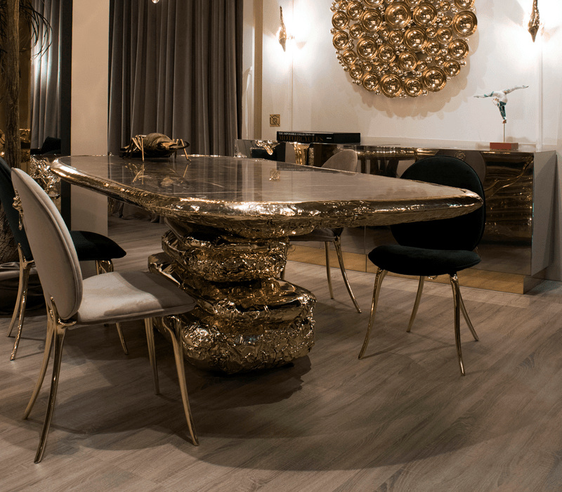 0-080 Стоунхендж обеденный стол Boca Do Lobo  - Вид №1