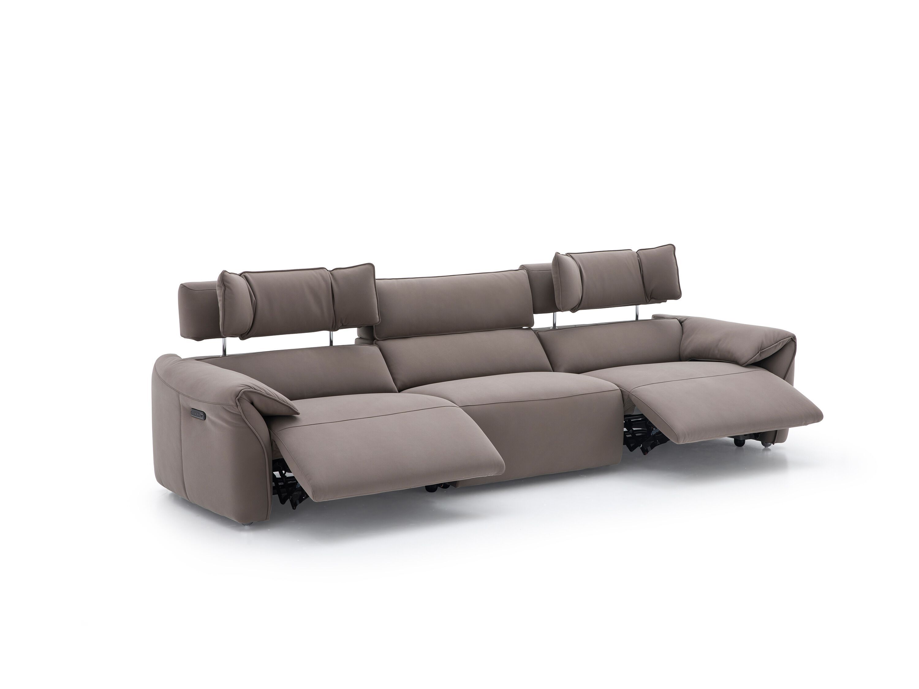 3-местный кожаный диван с электроприводом CAMPO DE' FIORI CL333 ARCH-00006989