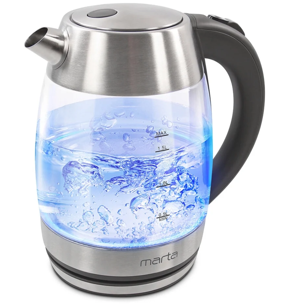 5350470 Электрочайник MARTA MT-4562 черный STDN-0064525