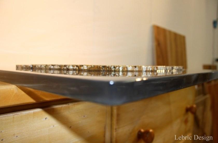 ANTICO TRENTINO Низкий круглый журнальный столик из полимера Tavoli in legno pietrificato sun-id-1452581 - Вид №26