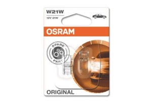 15873983 Автолампа, 2шт. W21W W3 16d 12V,1,10,50 7505-02B Osram