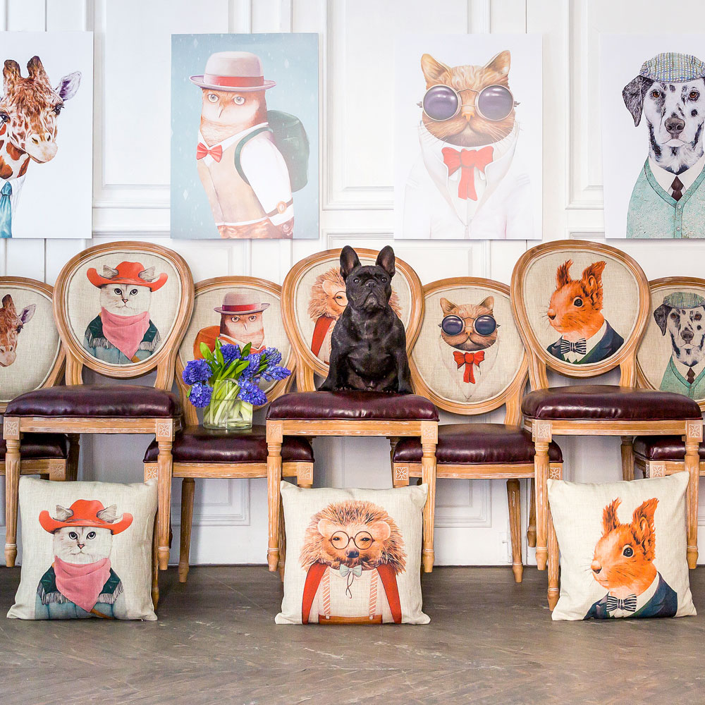 2719000 Декоративная подушка «Мистер Золотой Орех» Object Desire  - Вид №4