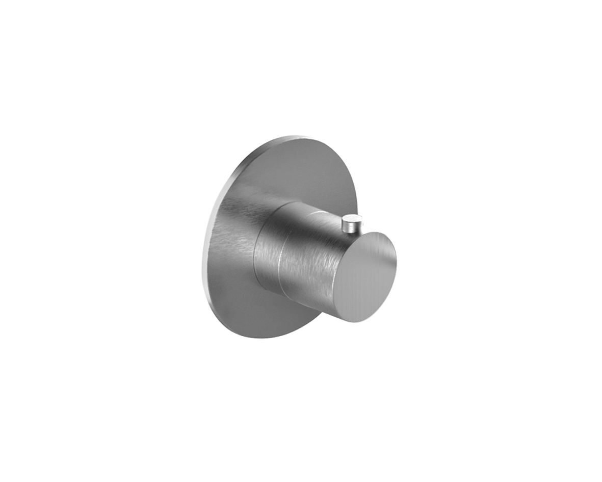 Y200B+D200A  Термостатический встраиваемый смеситель для душа, 3/4''ручка впуски 3/4'' Звукоизолированные без запорного вентиля (заказывается отдельно) N.B. Смеситель должен всегда заказываться вместе с запорным вентилем Y291B+D291A Fantini Rubinetti AA/2 