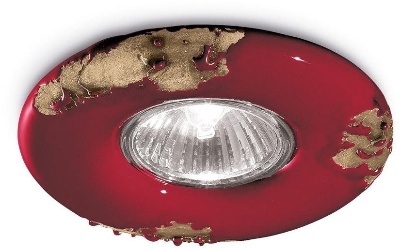 FERROLUCE Круглый встраиваемый керамический точечный светильник Vintage C480 -c481 -c481-27 - Вид №1