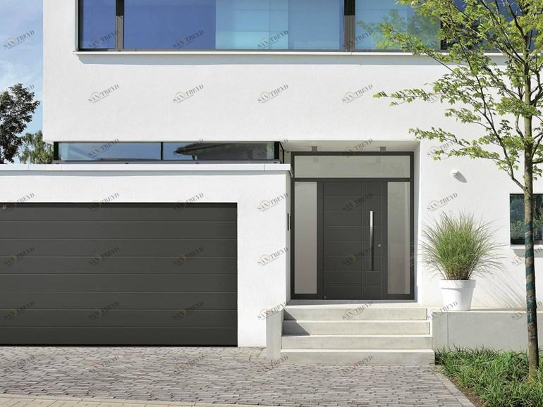 HÖRMANN ITALIA Распашная дверь, лакированная под алюминий Thermosafe sun-id-1516581