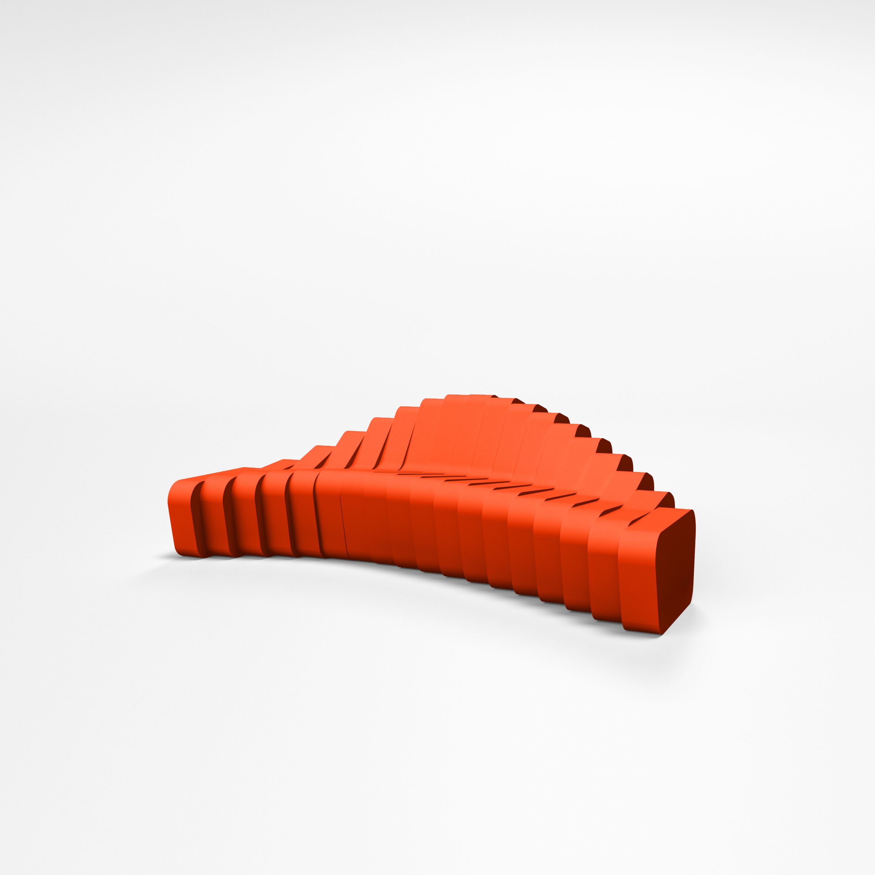 Модульный изогнутый диван с пенопластовым покрытием SIXINCH Cliffy ARCH-00045746 - Вид №18