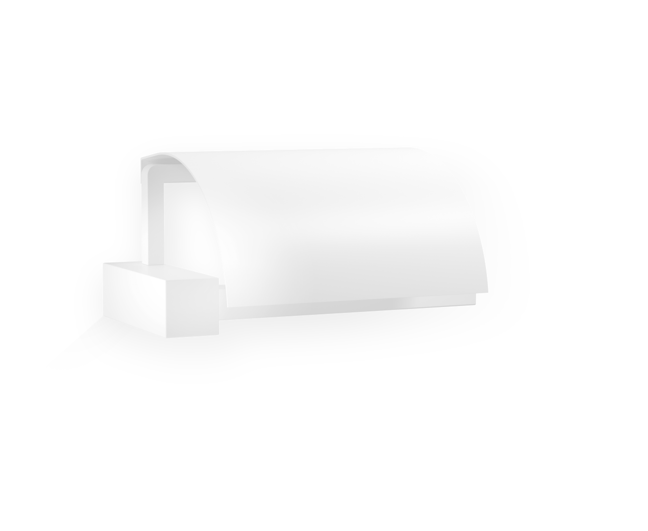 Держатель туалетной бумаги CO TPH4 DECOR WALTHER Хром 561600 CORNER - Вид №2