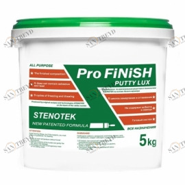 Шпатлевка финишная STENOTEK LUX / Стенотек Люкс 5кг 5368