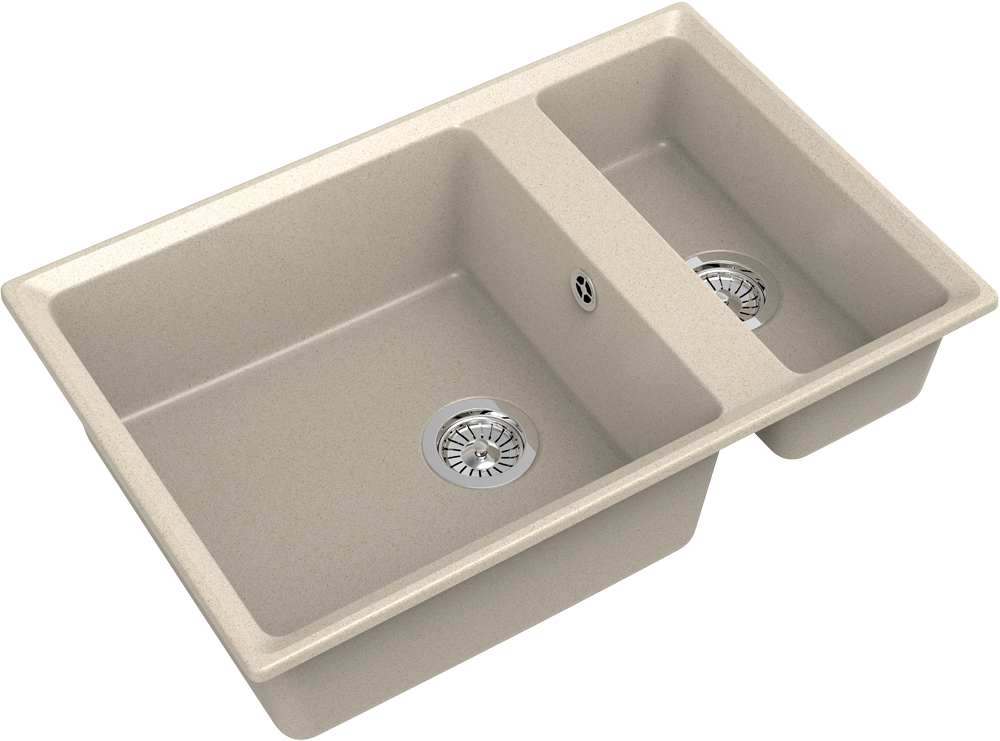 Кухонная мойка Искусственный камень LEVEL S157 GranFest LV-760K-S157 - Вид №2