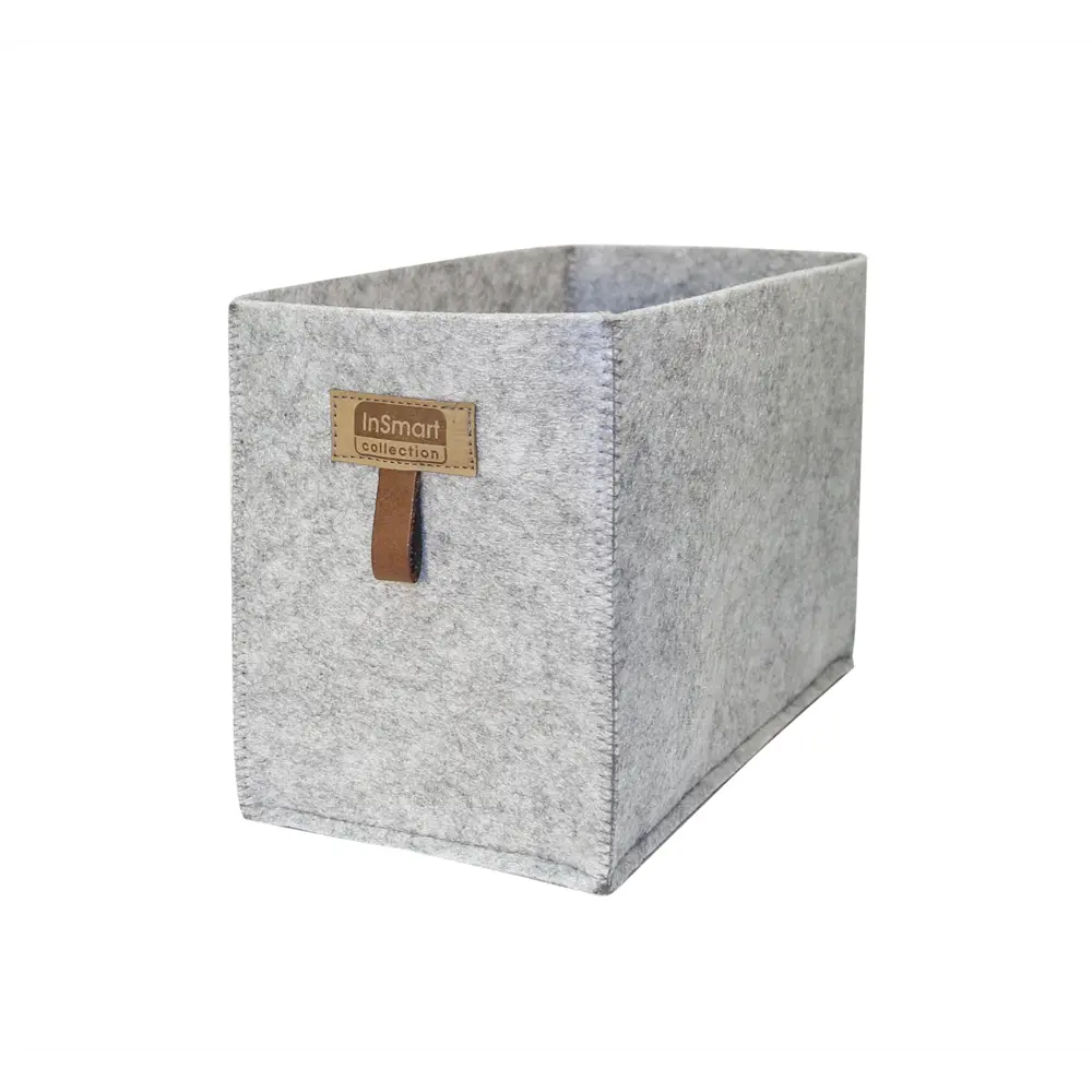 Короб для хранения InSmart 15х30х20 см светло-серый Santreyd STLM-2034634