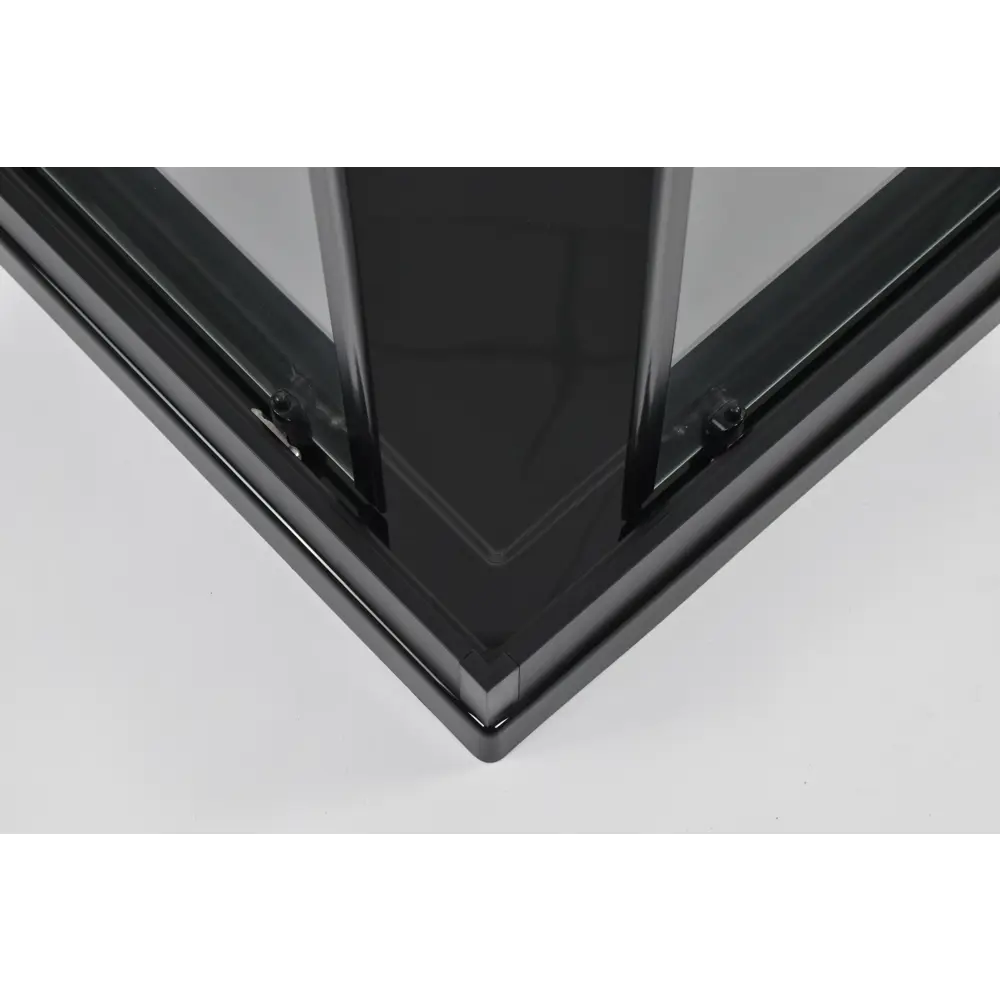 Душевая ширма Метакам Apart Black квадратная 90x90x185см цвет профиля черный раздвижная стекло 4мм прозрачное STLM-2206302 - Вид №41