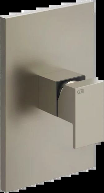 Смеситель для душа 44602 149 Gessi Rettangolo МАТОВЫЙ НИКЕЛЬ FINOX