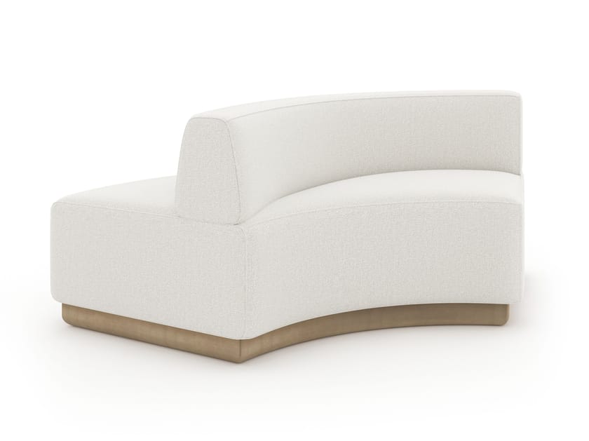 Изогнутый двухсторонний диван из ткани Caracole CRESCENT ARCH-00119542