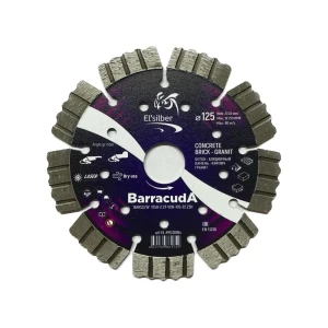 91780428 Диск алмазный по бетону Elsilber BarracudA 1A1RSS сегментный 125x22.23x2.2 мм STLM-1344696