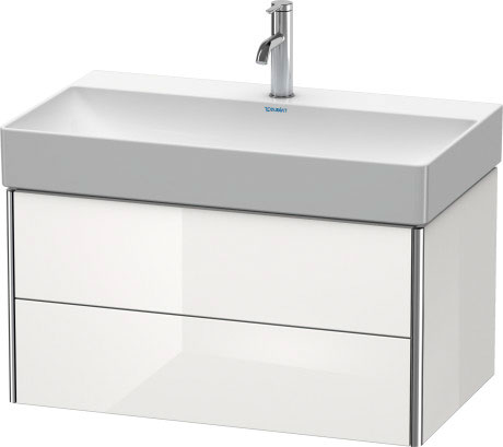 XS416208686 Тумбочка подвесная XSquare #XS4162 784 x 460 мм Капучино глянцевый лак Duravit - Вид №2