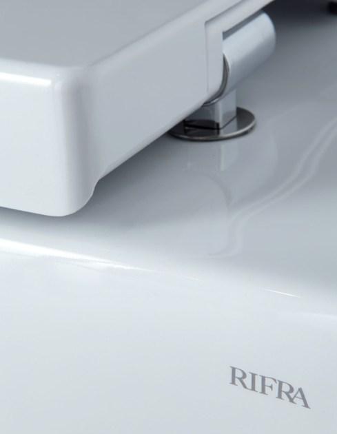Приставной унитаз напольный Белый Rifra  Италия sun-id-1411652 - Вид №2