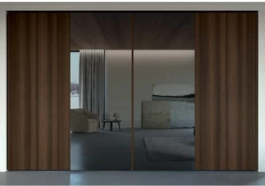 Febal Casa Шкаф-купе из меламина с раздвижными дверцами с зеркалом