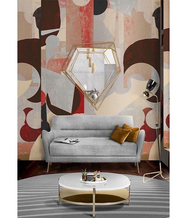 Настенное зеркало Essential Home DIAMOND SMALL ARCH-00062818 - Вид №7