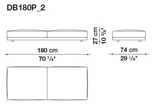 B&B Italia Кожаный диван Dock sun-id-1441060 - Вид №43