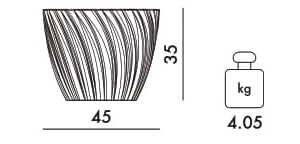 Контейнер / журнальный столик из ПММА Kartell SPARKLE ARCH-00048678 - Вид №34