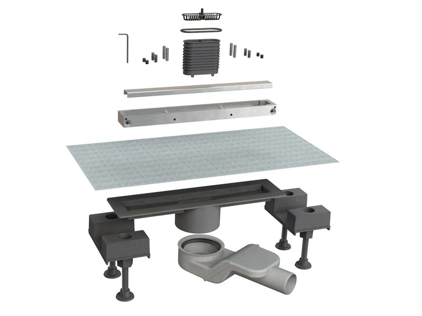 Слив для душа из нержавеющей стали Bonomini Canalissima ARCH-00124801
