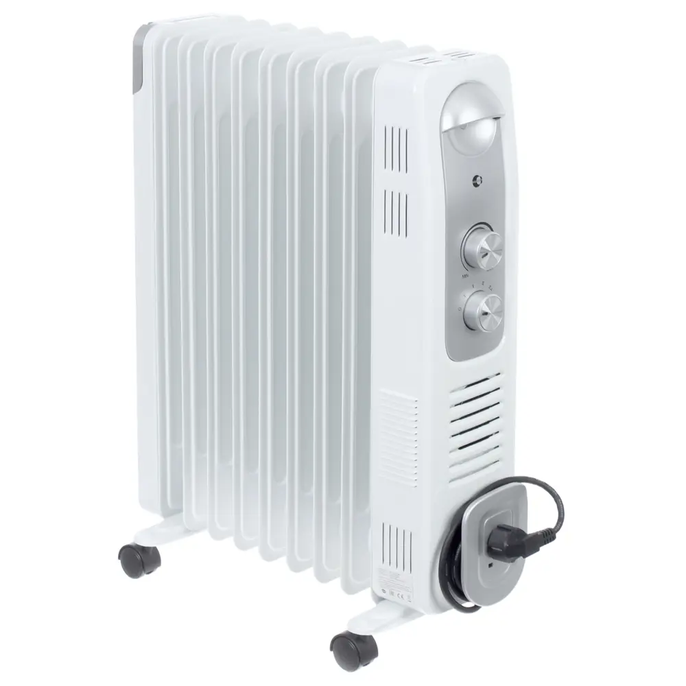 Обогреватель масляный Equation с механическим термостатом, 2400 Вт, 7 секций STLM-2081322 - Вид №1