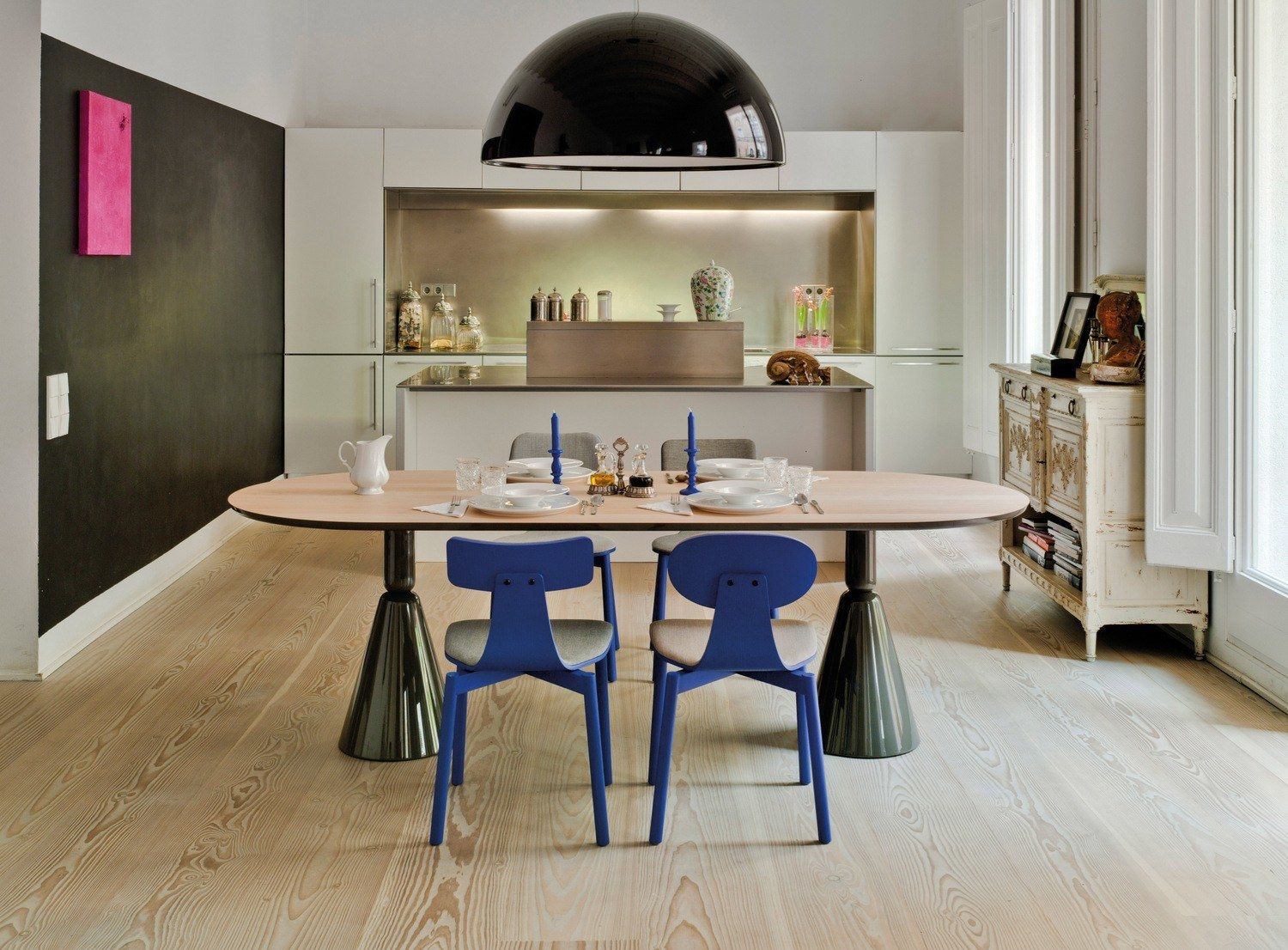 Мягкий стул из ткани SANCAL SILLA40 ARCH-00088832 - Вид №3