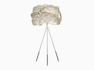 Настольная лампа из бумаги