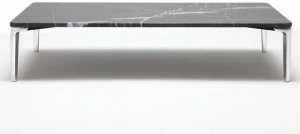 Rolf Benz Низкий прямоугольный журнальный столик из камня для гостиной