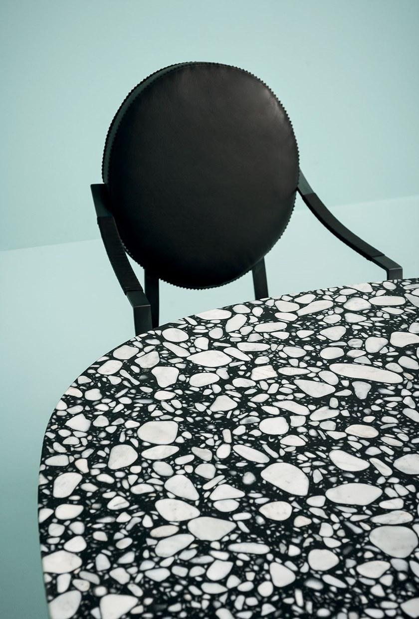 BAXTER Мягкое кожаное кресло с подлокотниками sun-id-1357979 - Вид №2