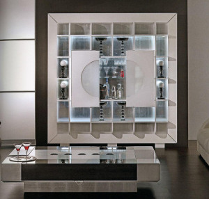 Барный шкаф  VISMARA The Frame Container Bar-Modern