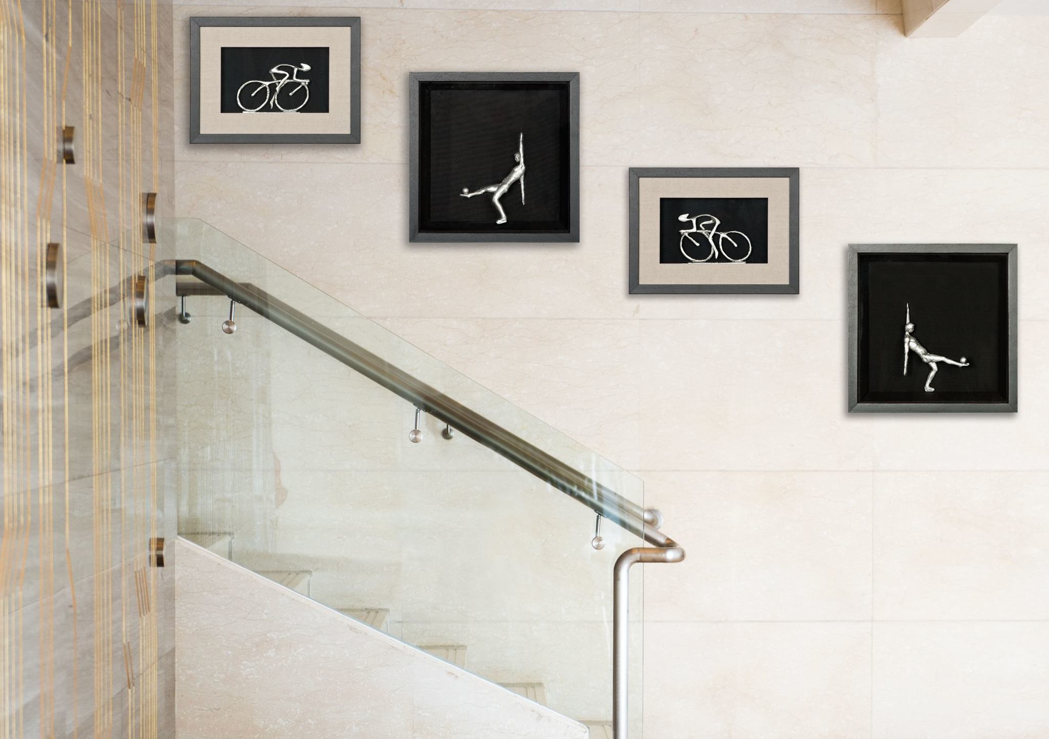 17854A Панно "Велосипедист 1" LAB.Space  - Вид №2