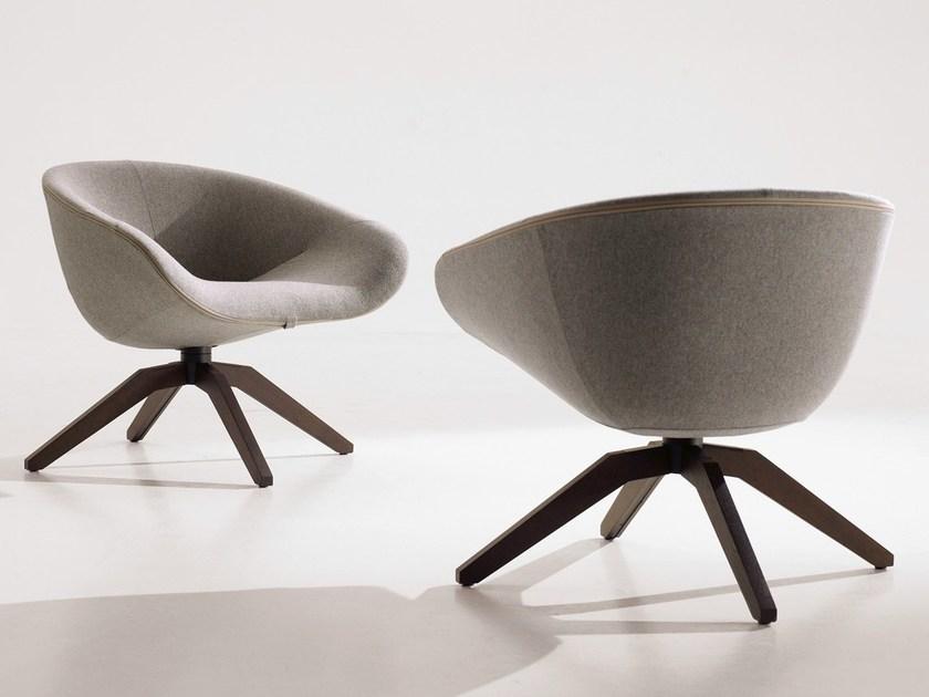 B&B Italia Вращающийся стул на жердочке из ткани Mart sun-id-1355550 - Вид №1