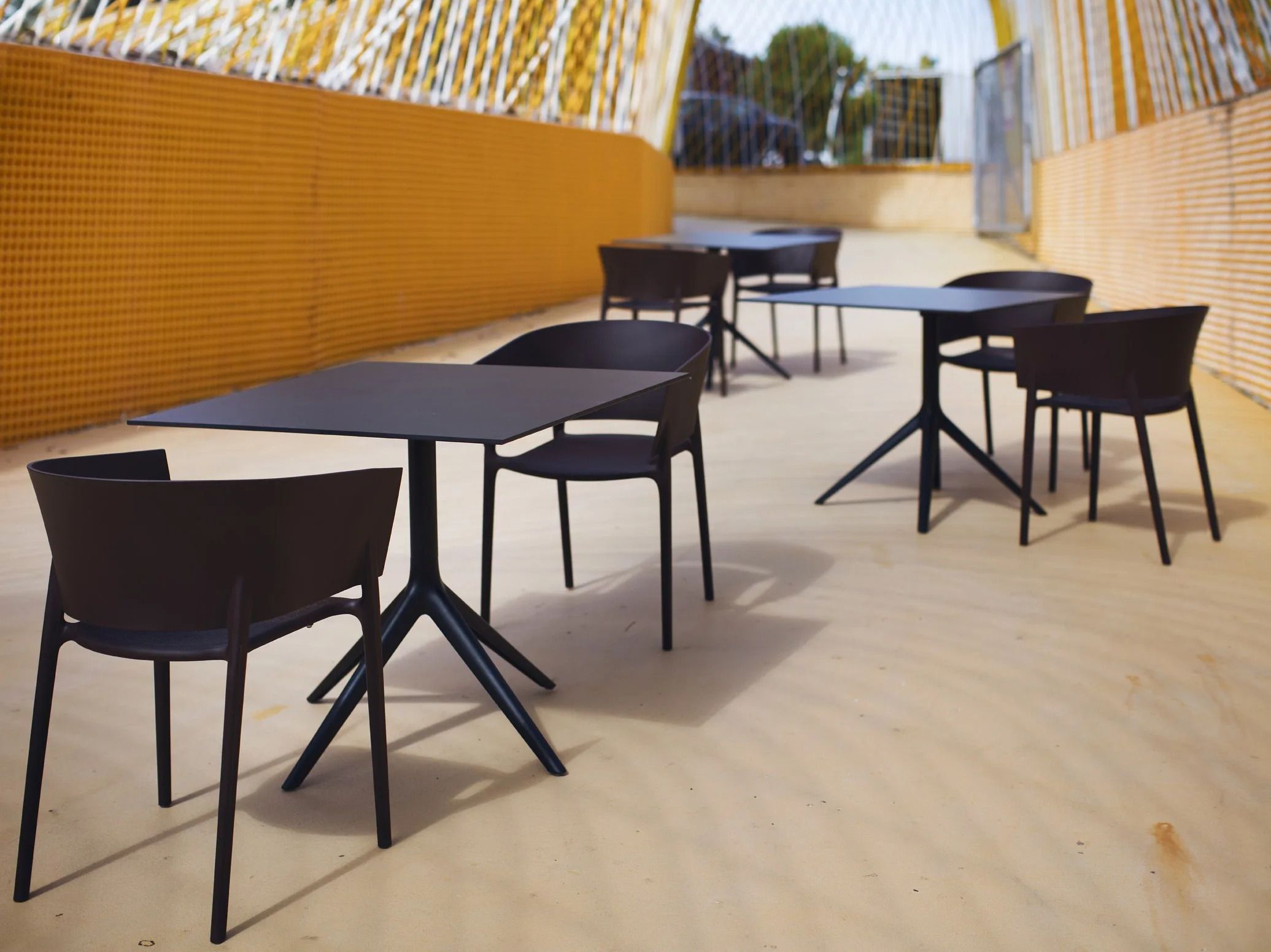 Садовый стул с подлокотниками Vondom Африка ARCH-00110427 - Вид №10