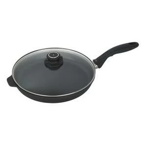 Сковорода индукционная Swiss Diamond со стеклянной крышкой, Ø28 см