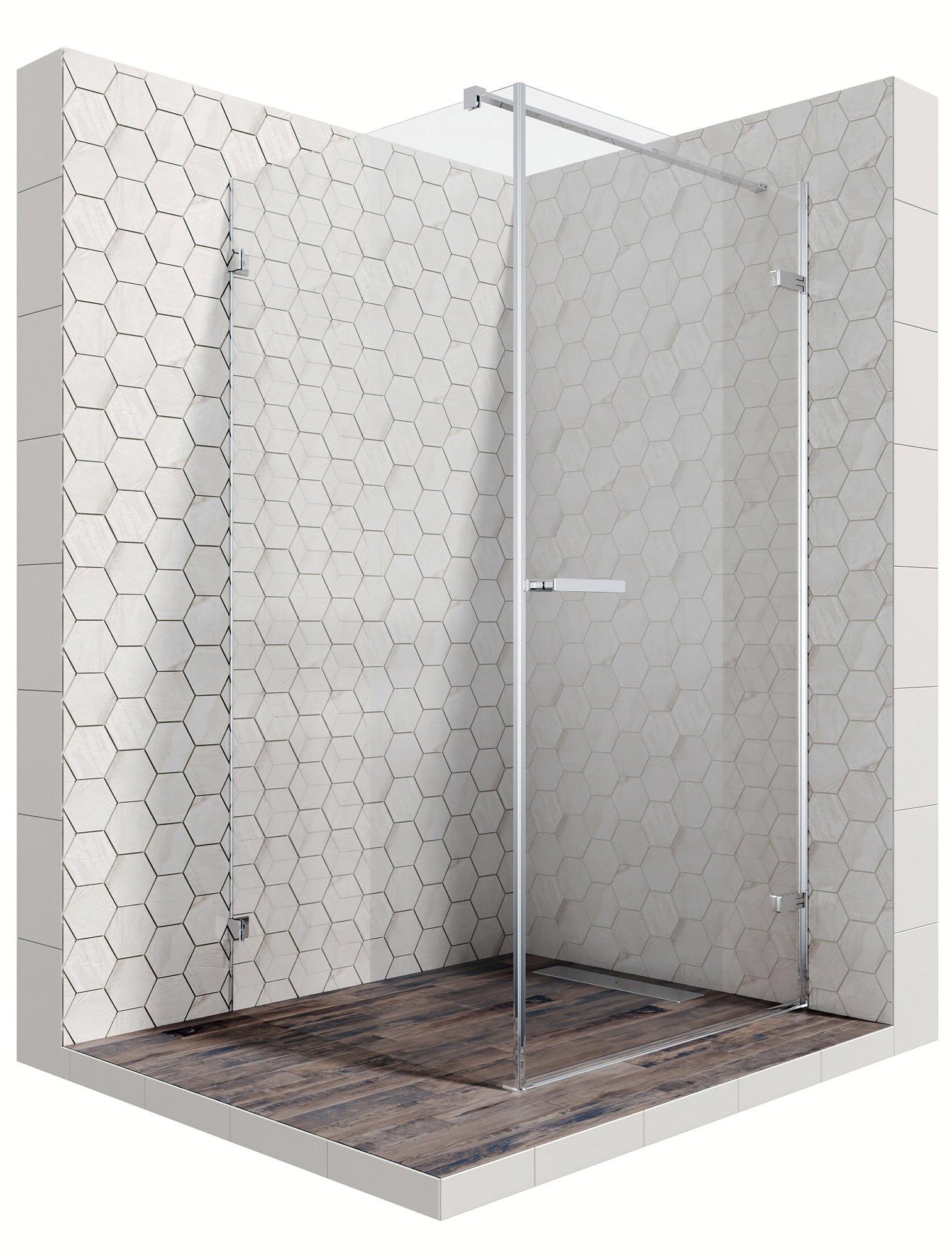 Душевое ограждение Ambassador Abner 10011101R (900x900x2000), 1 место 