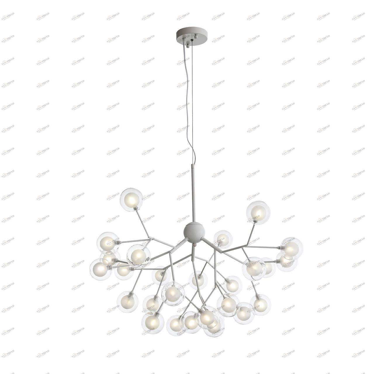 Подвесная люстра ST Luce Demele SL376.503.27 ST LUCE ДИЗАЙНЕРСКИЕ, DEMELE 279772 Белый 