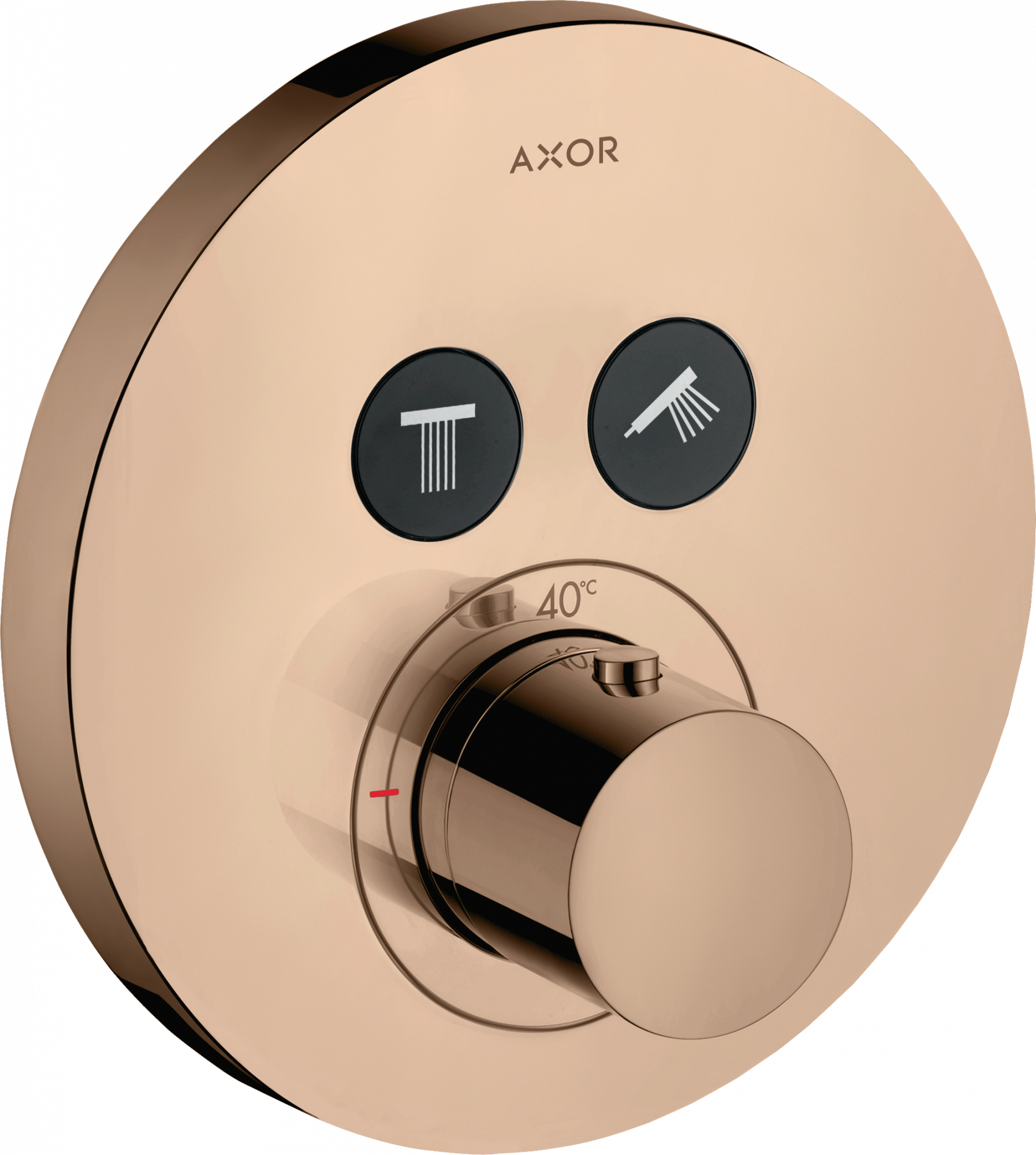 36723300 Термостат скрытого монтажа, круглый, на 2 функции AXOR SHOWERSOLUTIONS