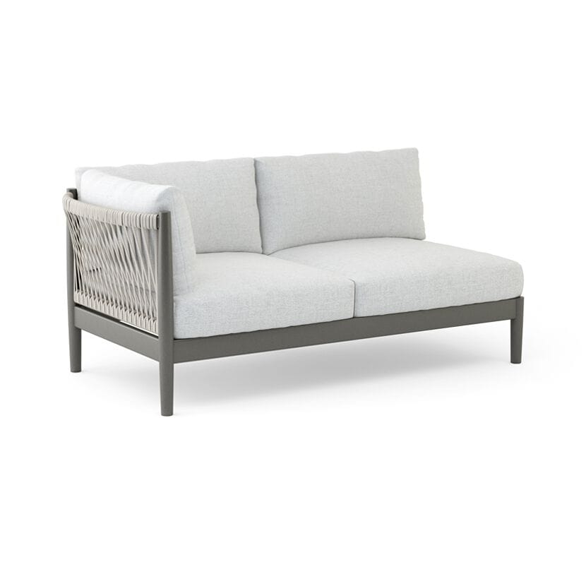 Секционный садовый диван из алюминия с порошковым покрытием и тканью Walters Georgica Aluminium ARCH-00145067 - Вид №57