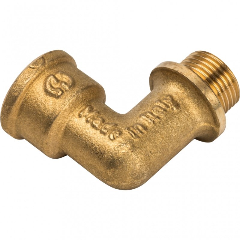 Угольник ВН с упором 3/8" латунь STOUT SFT0015000038 - Вид №2