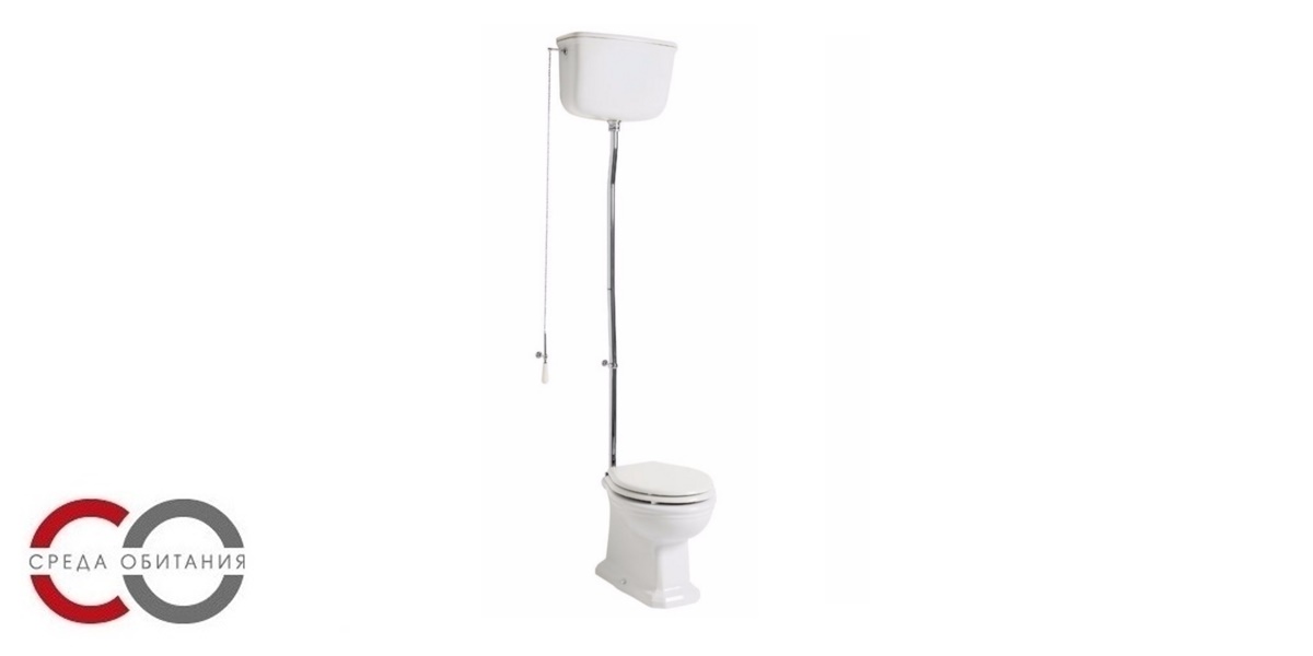 02111111BCTUOR Компакт унитаз с бачком Белый Olympia Ceramica IMPERO STYLE Италия - Вид №1