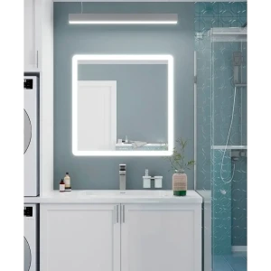 Зеркало для ванной Omega Glass Тип 1 SD31 с подсветкой 80x80 см квадратное