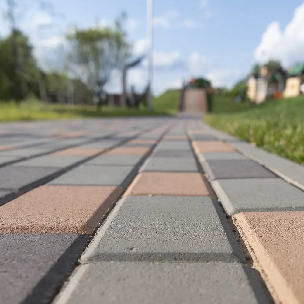 BRAER Серый бетон: тротуарная плитка для элегантных дорожек 82001770 STLM-0016932 - Вид №4