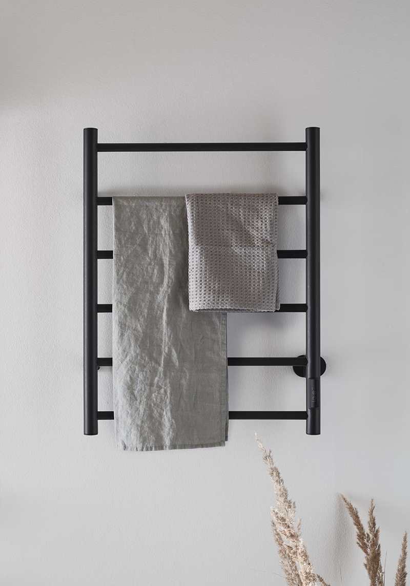 330151 Сушилка Для Полотенец Home 530X680 Черная Noro  Черный  - Вид №2