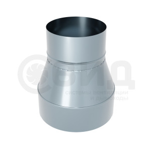 90834873 Переходник для круглых воздуховодов DD125/160 мм оцинкованная сталь STLM-0405049 СВИД