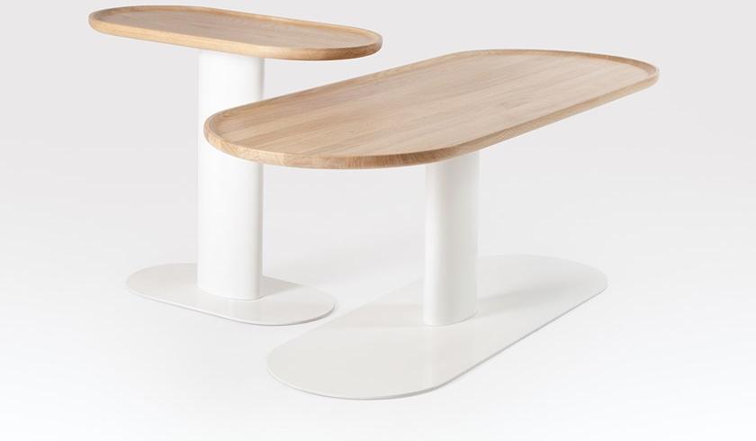 Liqui Contracts Овальный сервировочный столик из стали и дерева Georgie sun-id-1483901 - Вид №2