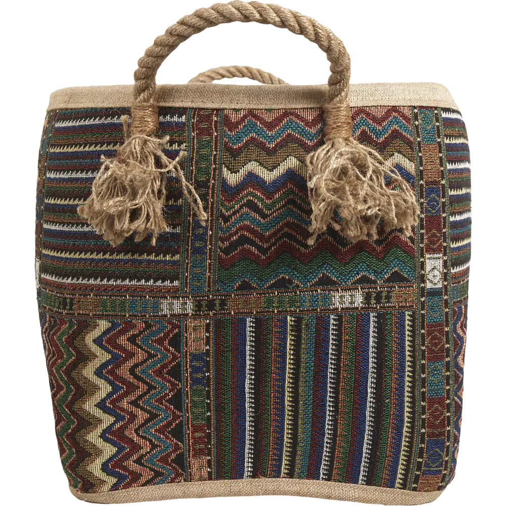 Корзина мягкая Kub HAP8546 38x30x35 см 29 л пальмовое волокно STORIDEA STLM-2171199 - Вид №3