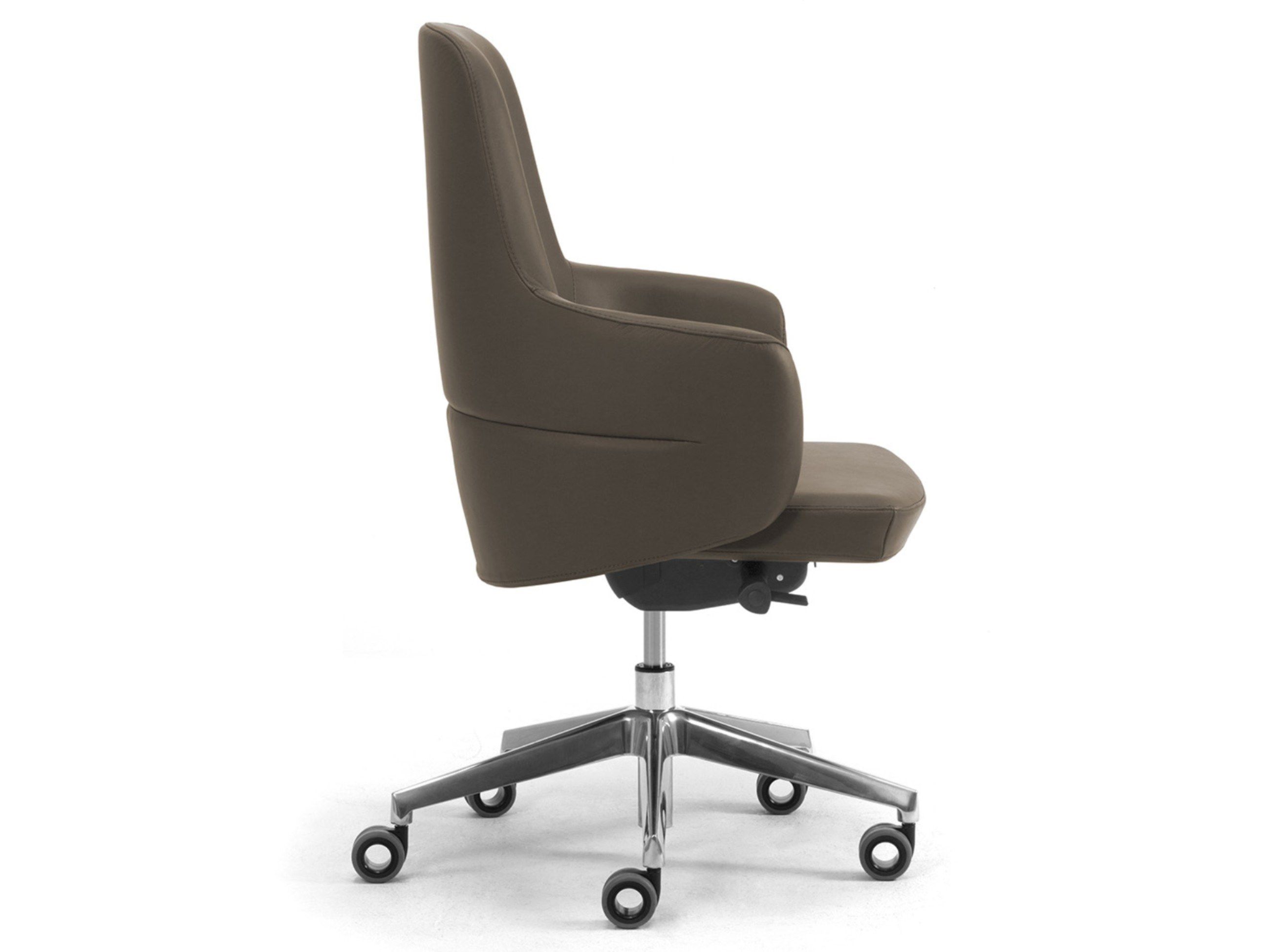 Регулируемое по высоте кожаное офисное кресло с подлокотниками Leyform ARCH-00079708 - Вид №2