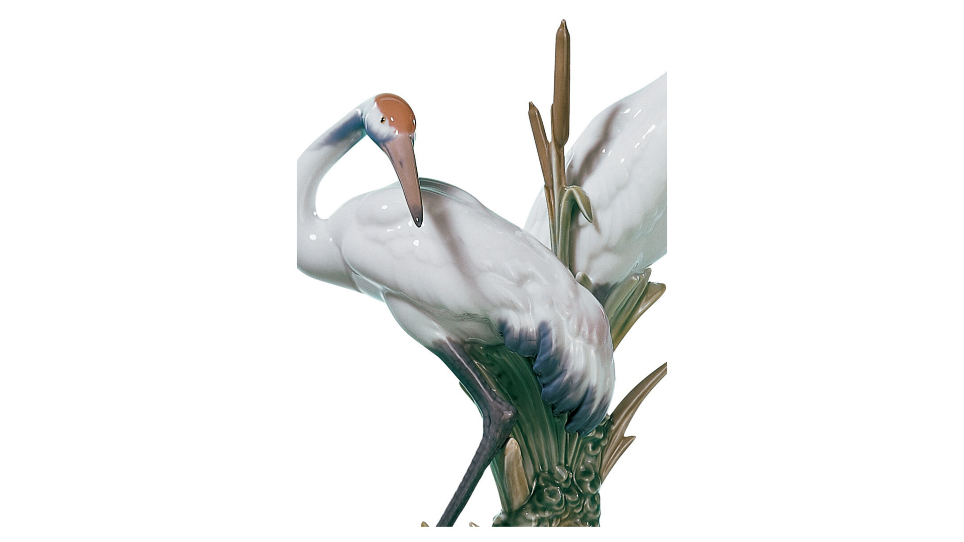 10668958 LLADRO Фигурка Lladro "Танцующие журавли" 18x28см Фарфор Lladró  - Вид №1