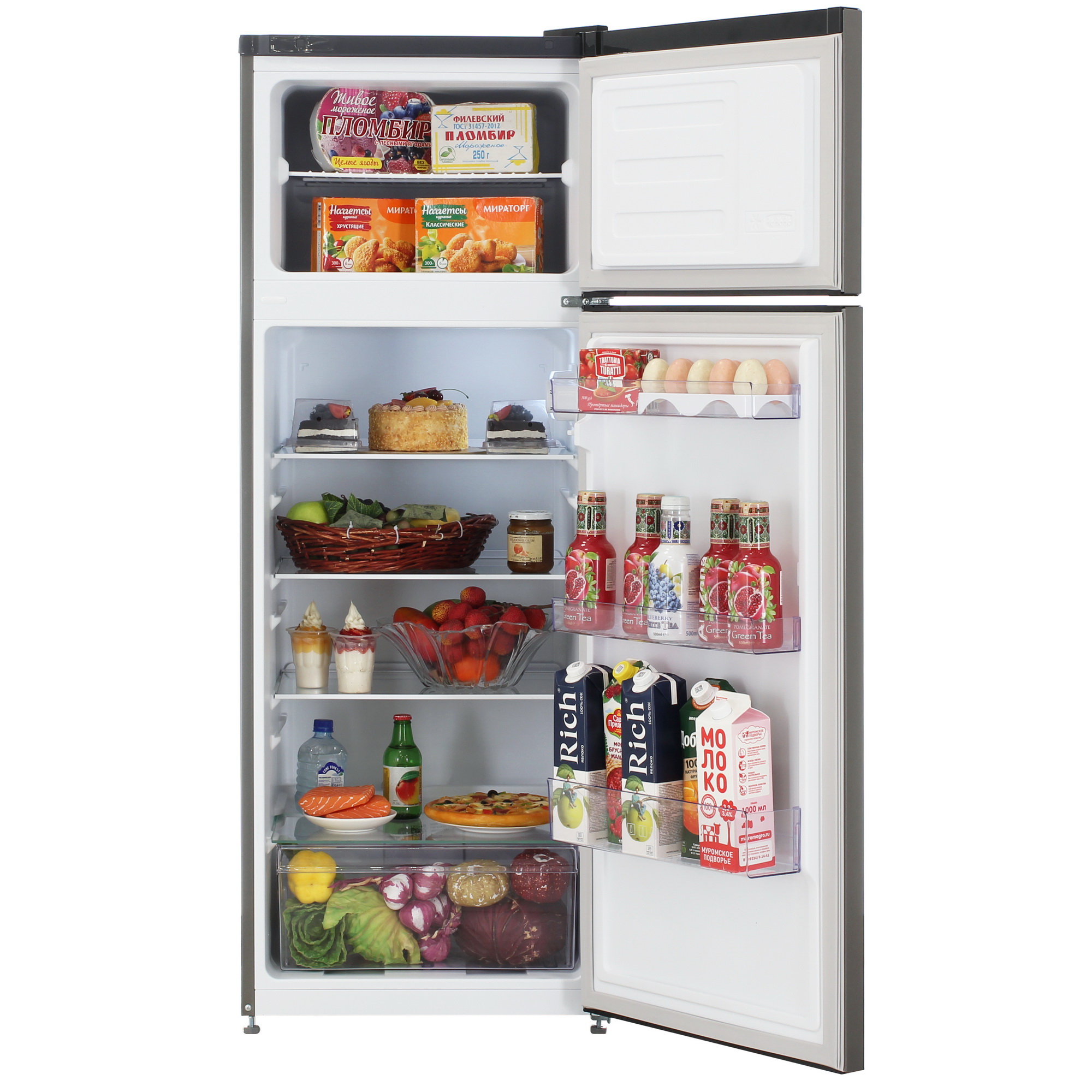 5472051 Холодильник с морозильником   Beko RDSK240M00G серый STDN-0123025 - Вид №5